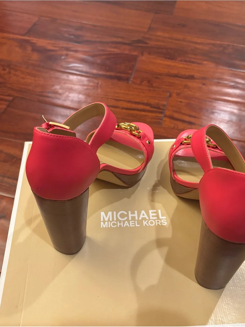 Michael Kors bold coral